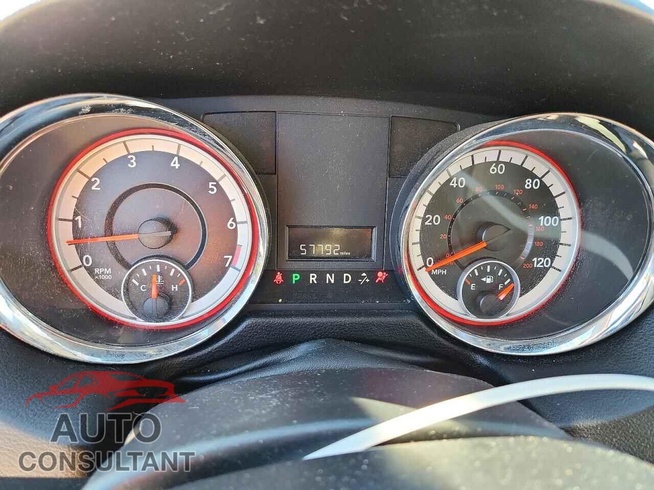 DODGE CARAVAN 2012 - 2C4RDGBG2CR288760