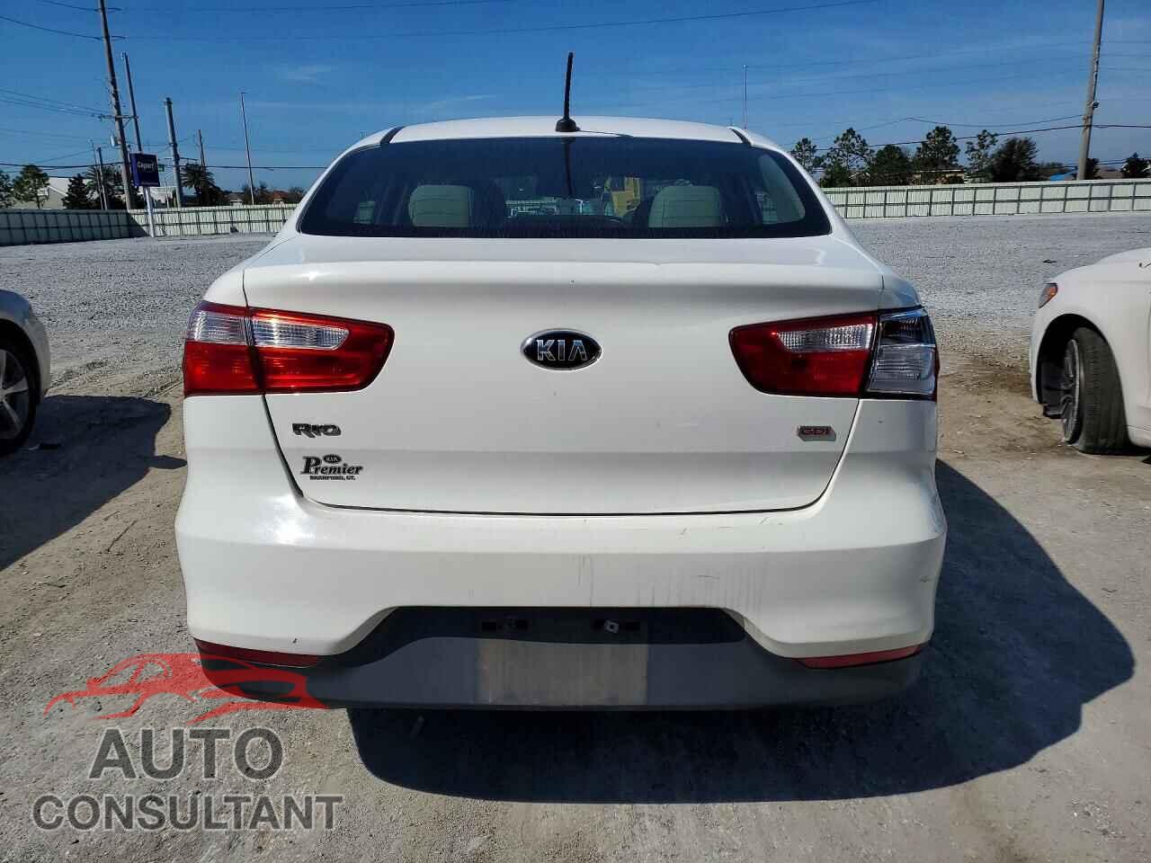 KIA RIO 2016 - KNADM4A34G6554765