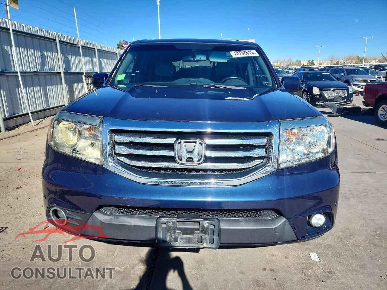 HONDA PILOT 2012 - 5FNYF4H97CB025849