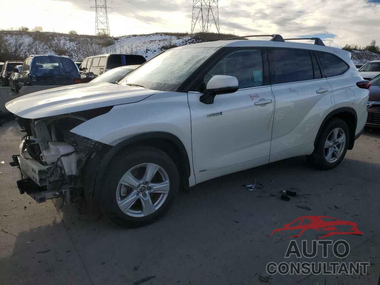 TOYOTA HIGHLANDER 2021 - 5TDBBRCH4MS525932