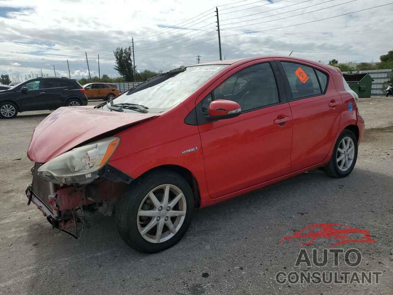 TOYOTA PRIUS 2012 - JTDKDTB3XC1013696