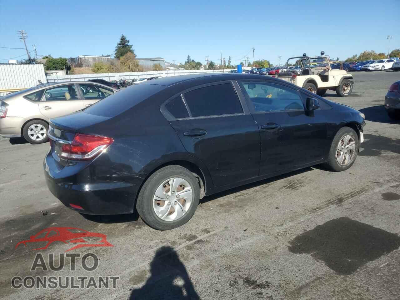 HONDA CIVIC 2013 - 19XFB2F56DE210652