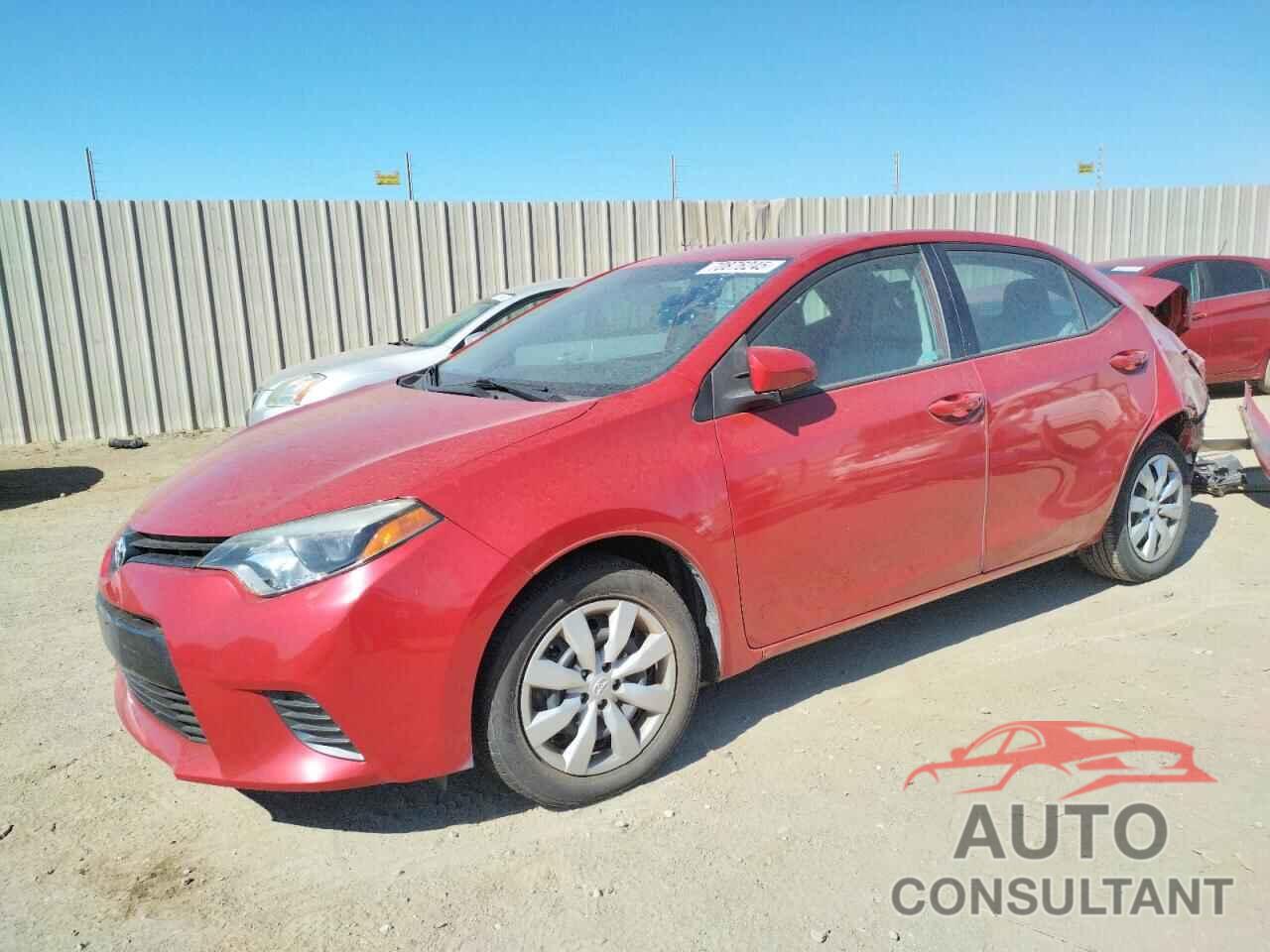 TOYOTA COROLLA 2016 - 5YFBURHE9GP537323