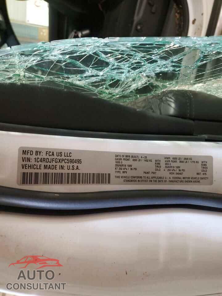 DODGE DURANGO 2023 - 1C4RDJFGXPC590495