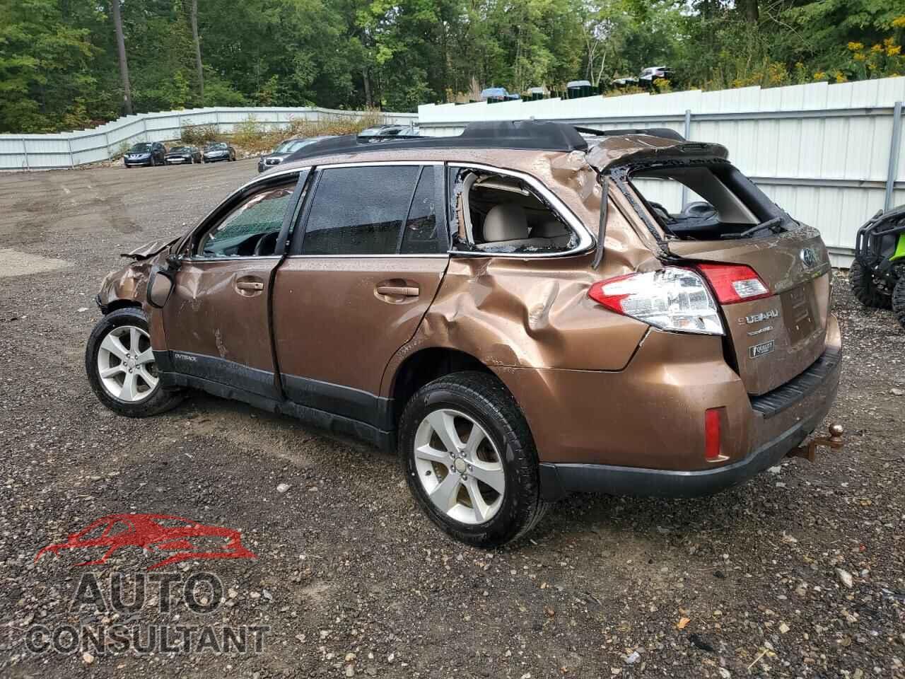 SUBARU OUTBACK 2013 - 4S4BRBCC7D3304507
