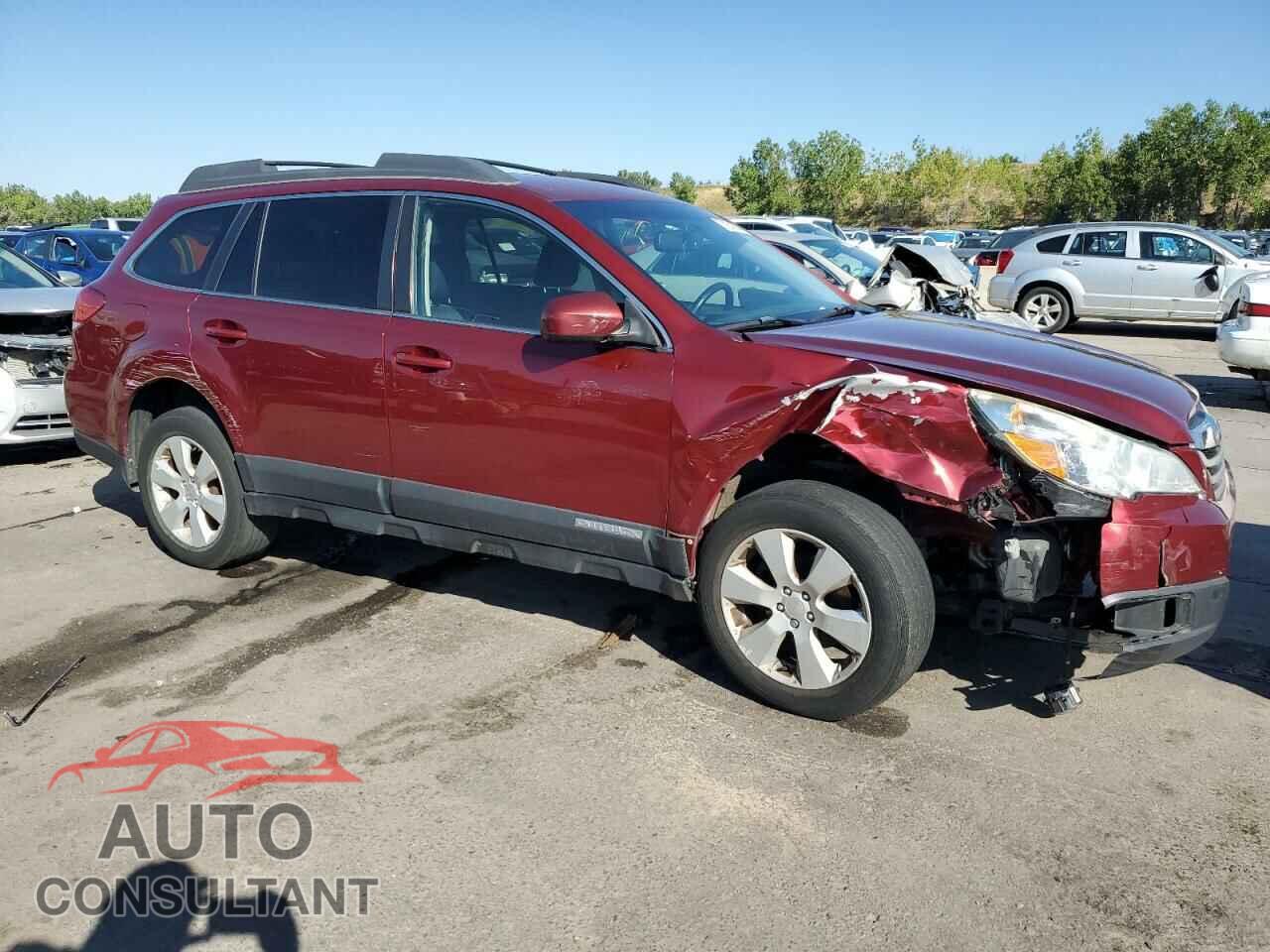 SUBARU OUTBACK 2012 - 4S4BRBCC0C3226537
