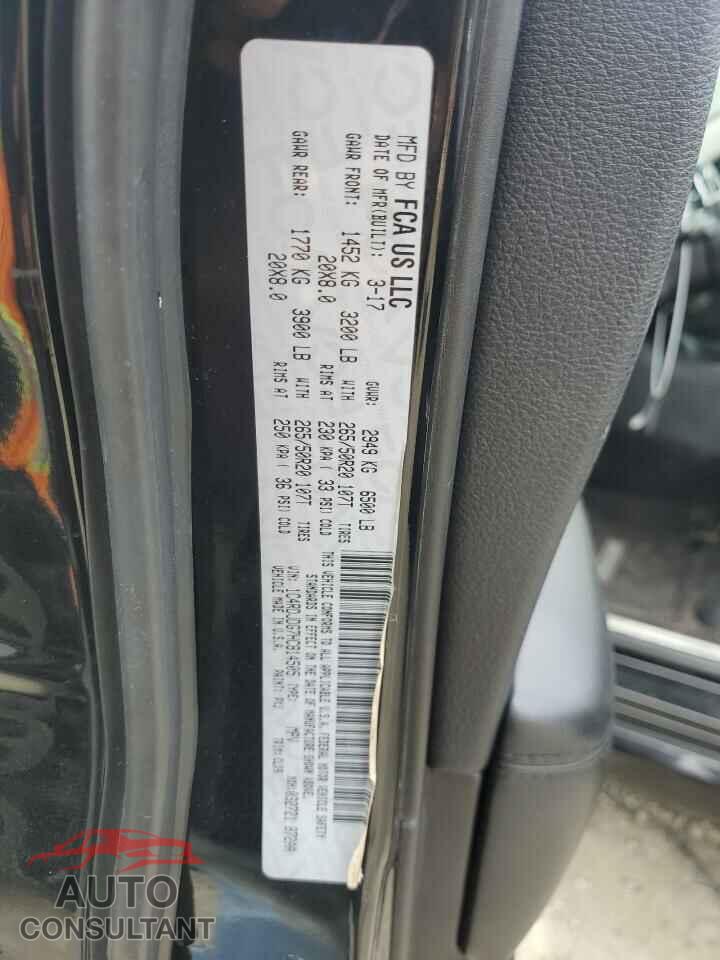 DODGE DURANGO 2017 - 1C4RDJDG7HC814505