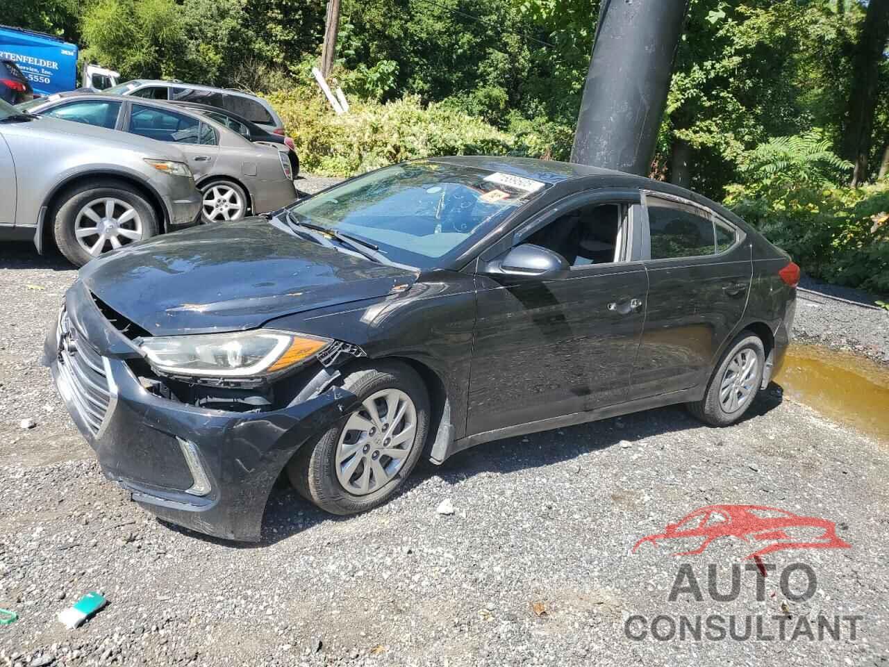 HYUNDAI ELANTRA 2017 - KMHD74LF5HU394843