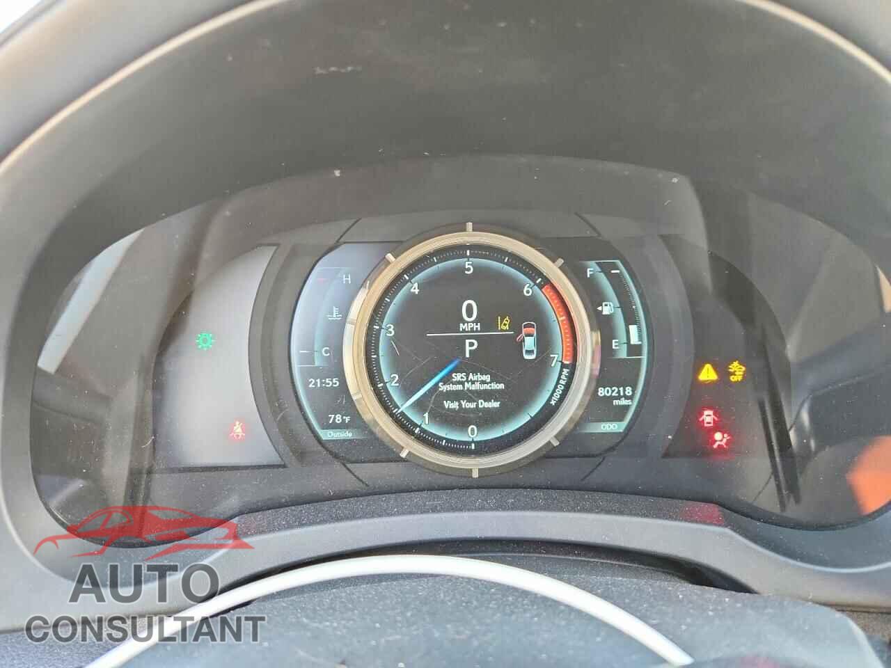 LEXUS IS 2018 - JTHBA1D24J5081496