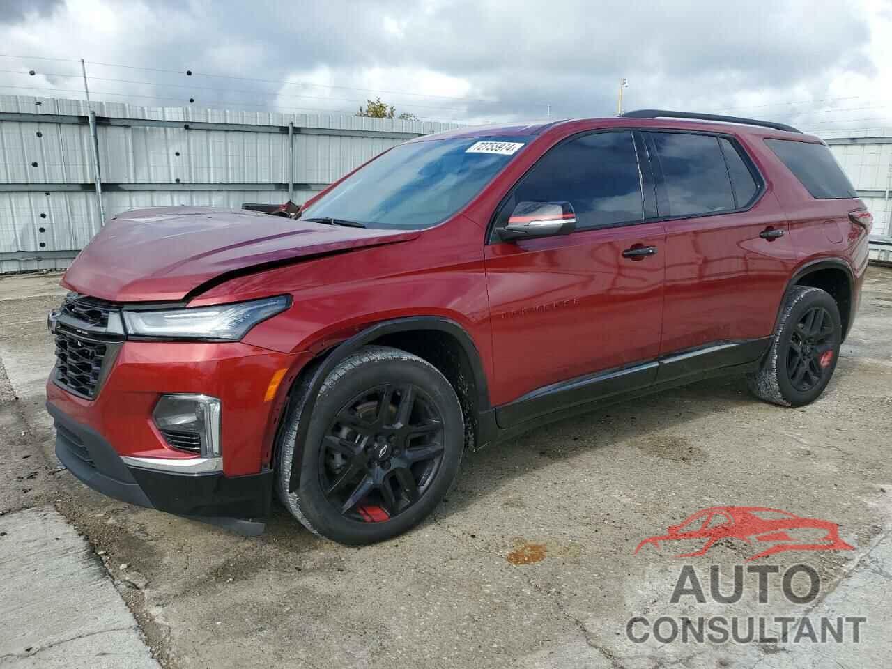 CHEVROLET TRAVERSE 2022 - 1GNEVKKW4NJ127170