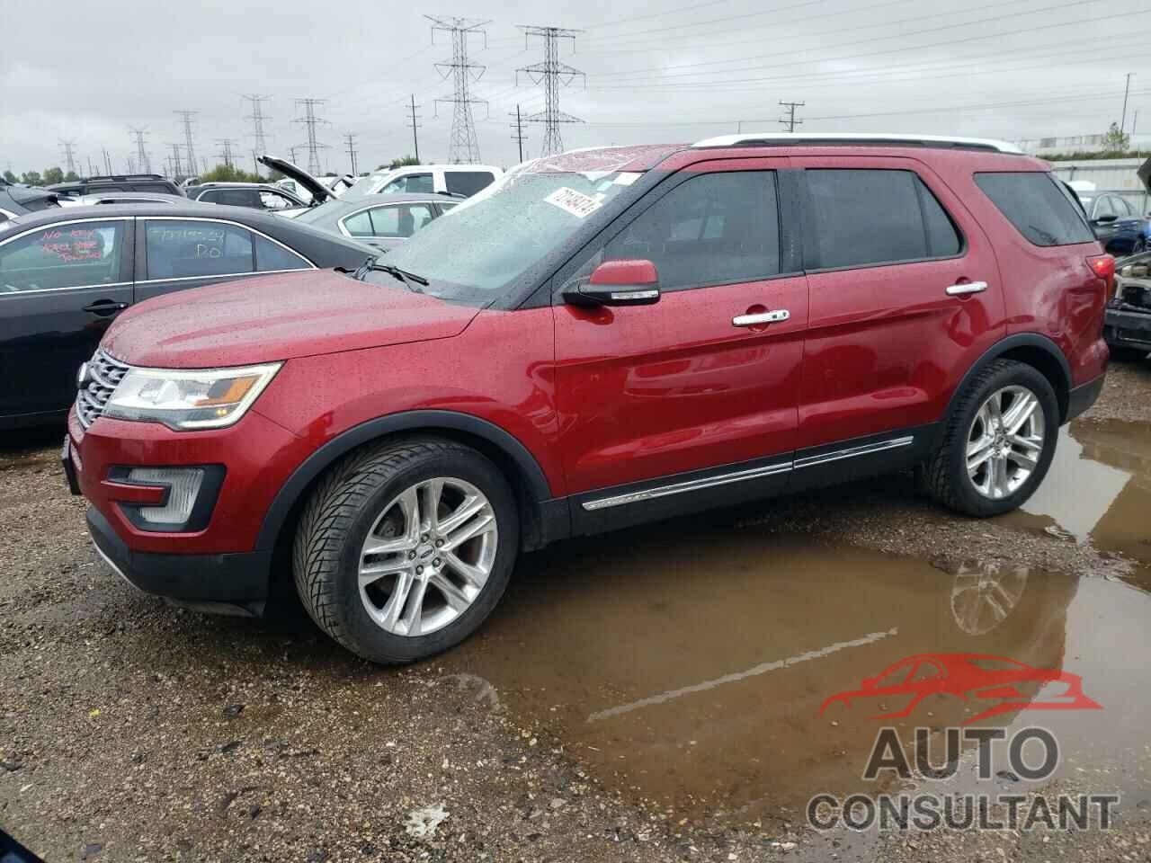 FORD EXPLORER 2017 - 1FM5K7F82HGC54345