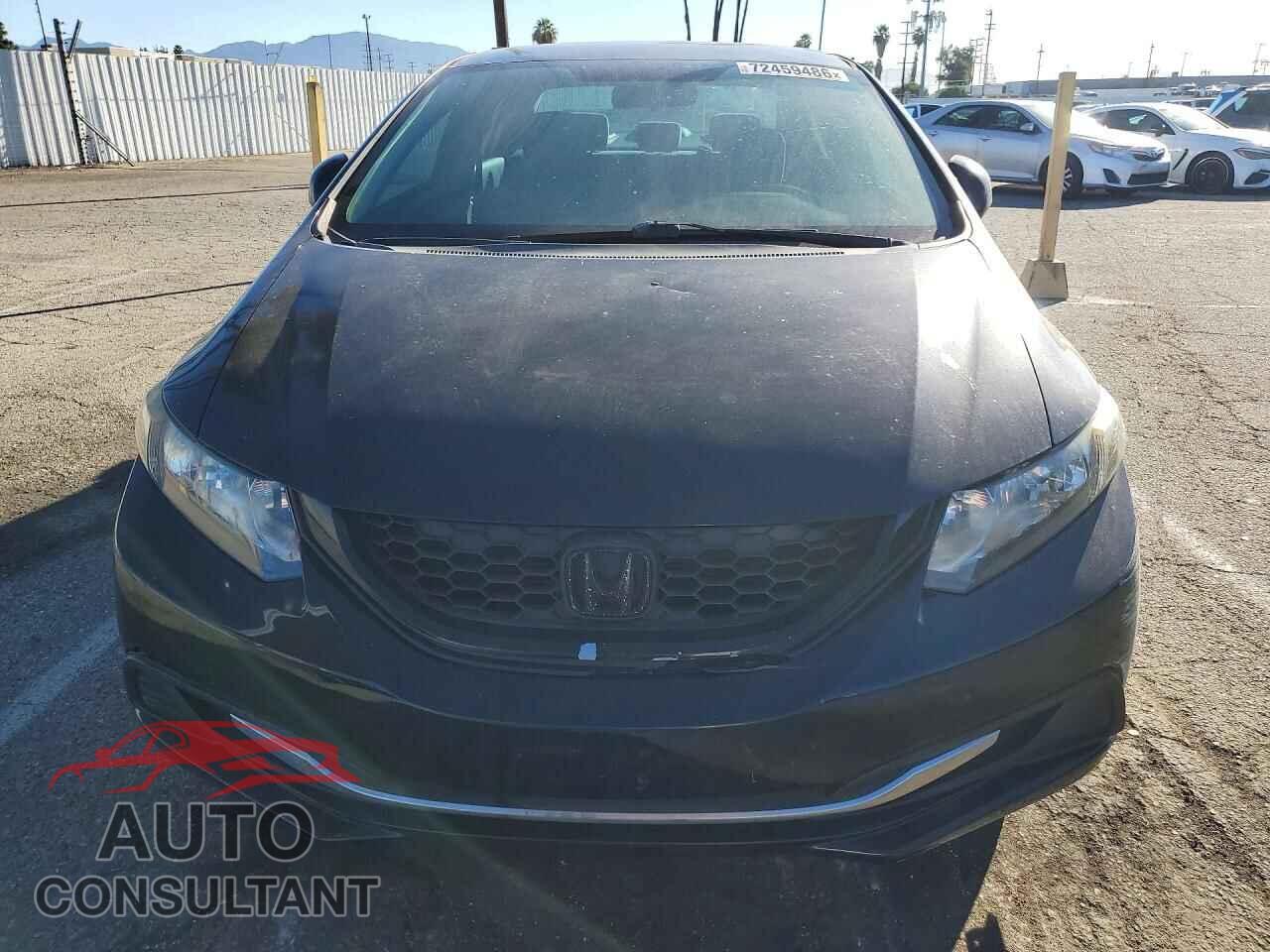 HONDA CIVIC 2013 - 19XFB2F59DE252930
