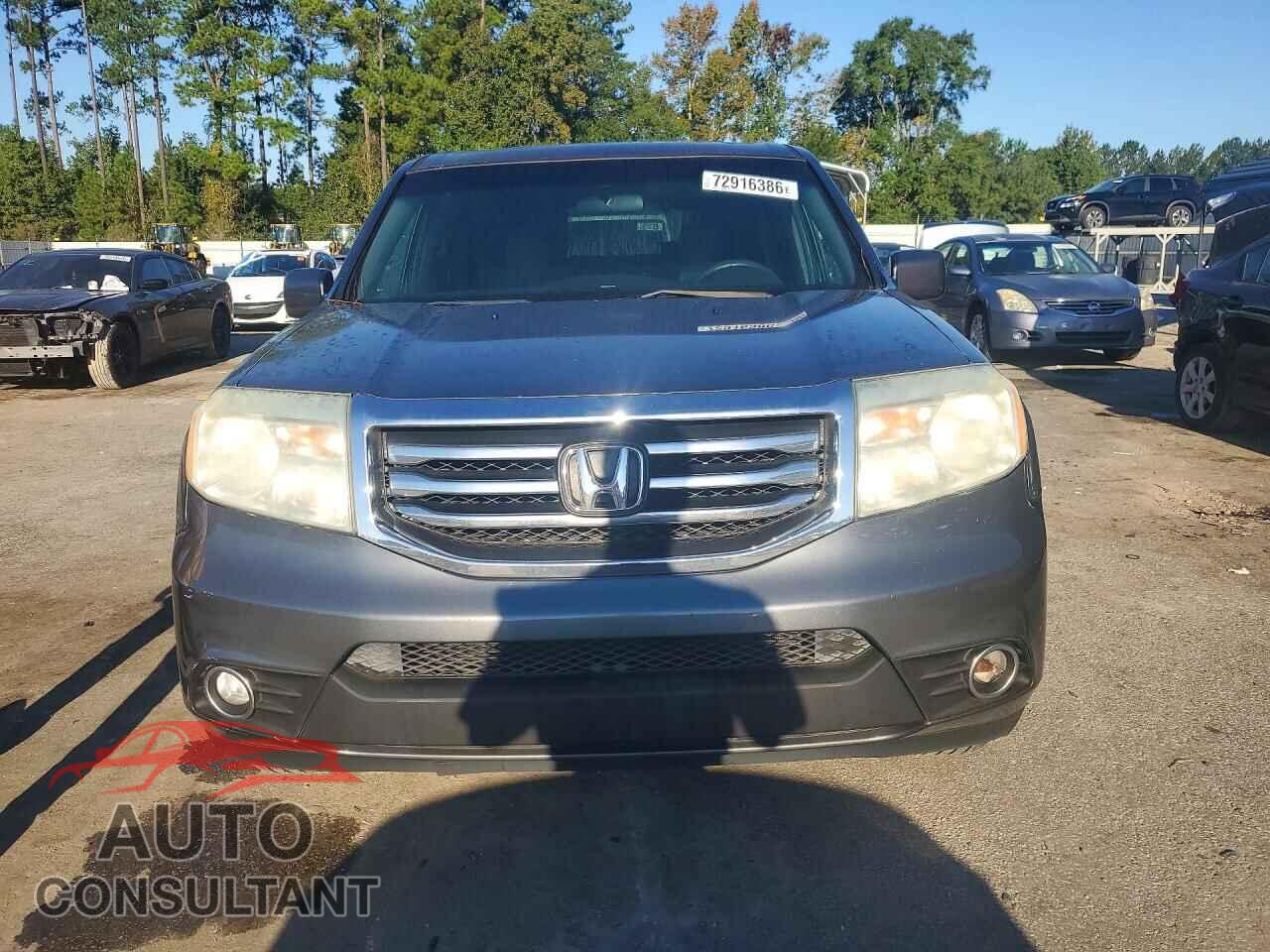 HONDA PILOT 2012 - 5FNYF3H45CB009888