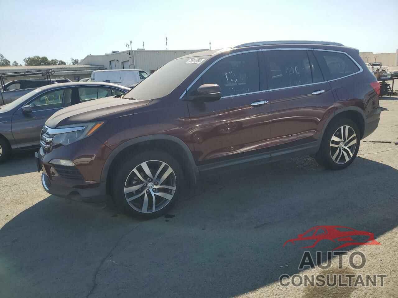 HONDA PILOT 2017 - 5FNYF6H92HB084469