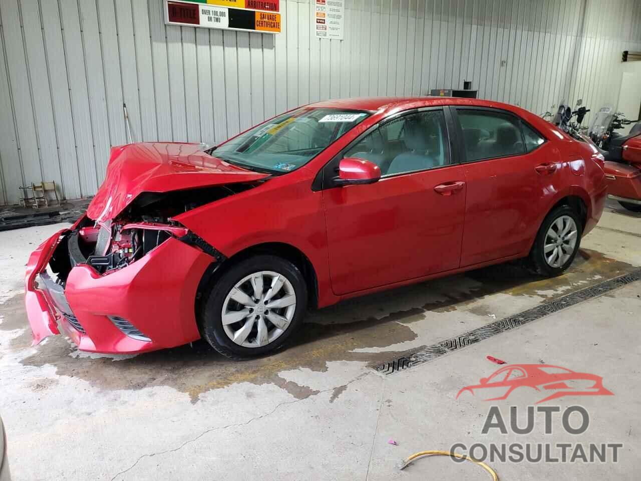 TOYOTA COROLLA 2016 - 2T1BURHE1GC630319