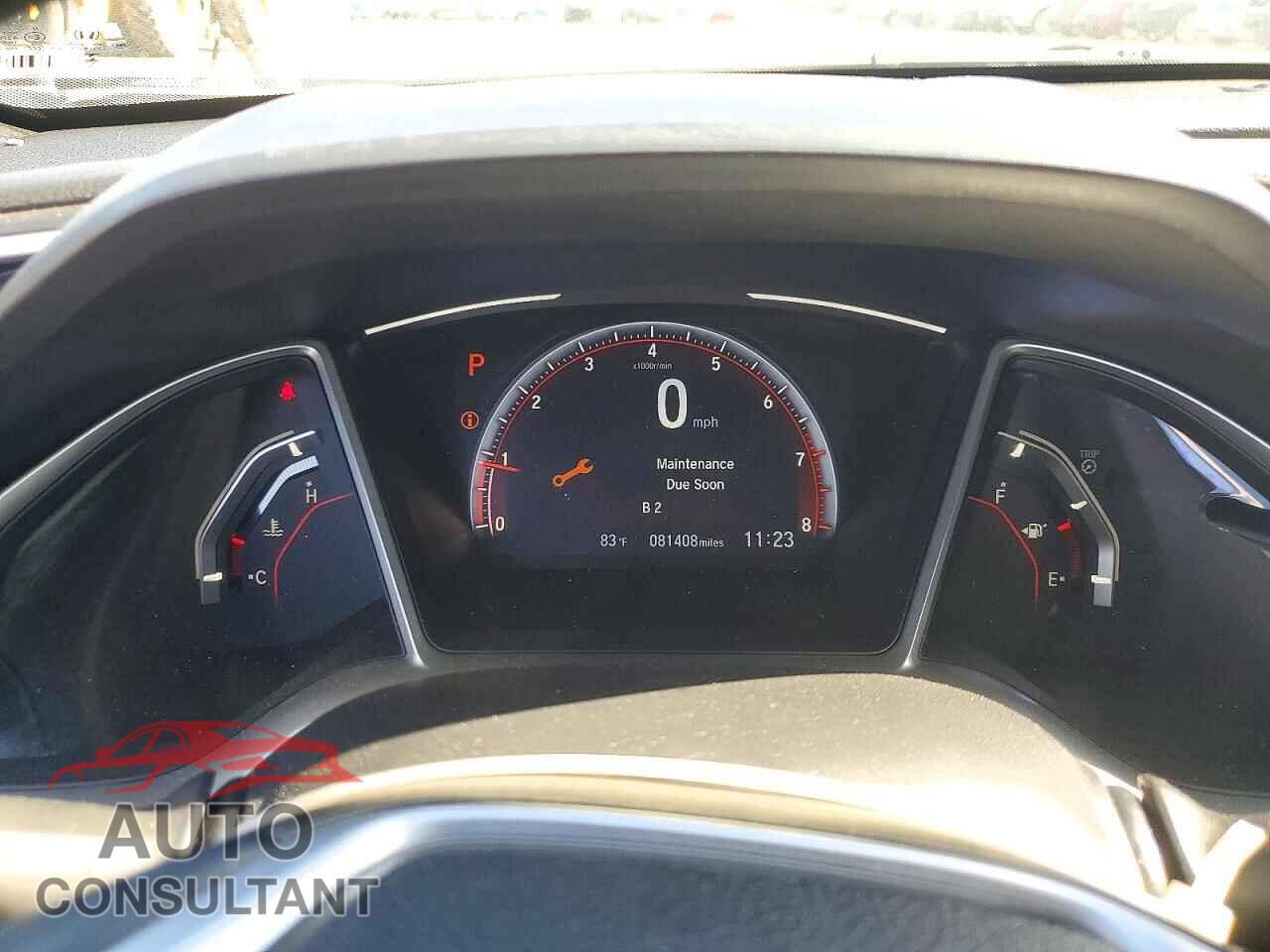 HONDA CIVIC 2019 - 2HGFC2F8XKH598348