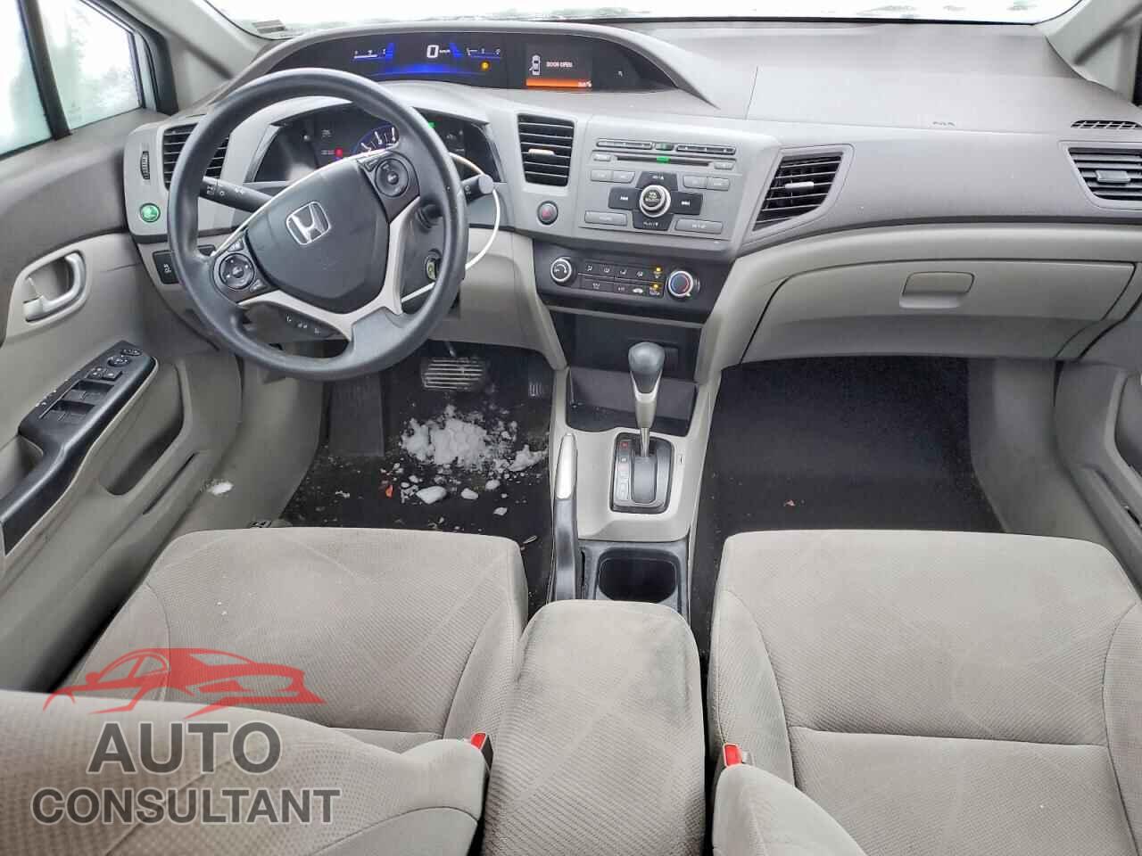 HONDA CIVIC 2012 - 2HGFB2F46CH112555