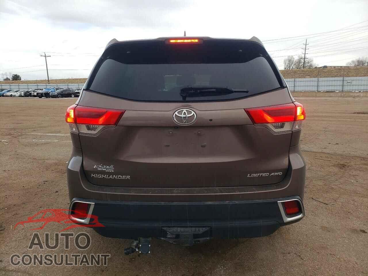 TOYOTA HIGHLANDER 2017 - 5TDDZRFH4HS357358