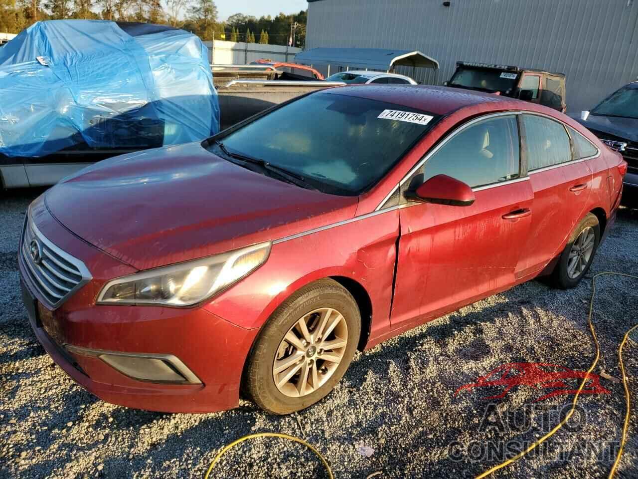 HYUNDAI SONATA 2016 - 5NPE24AF5GH320079