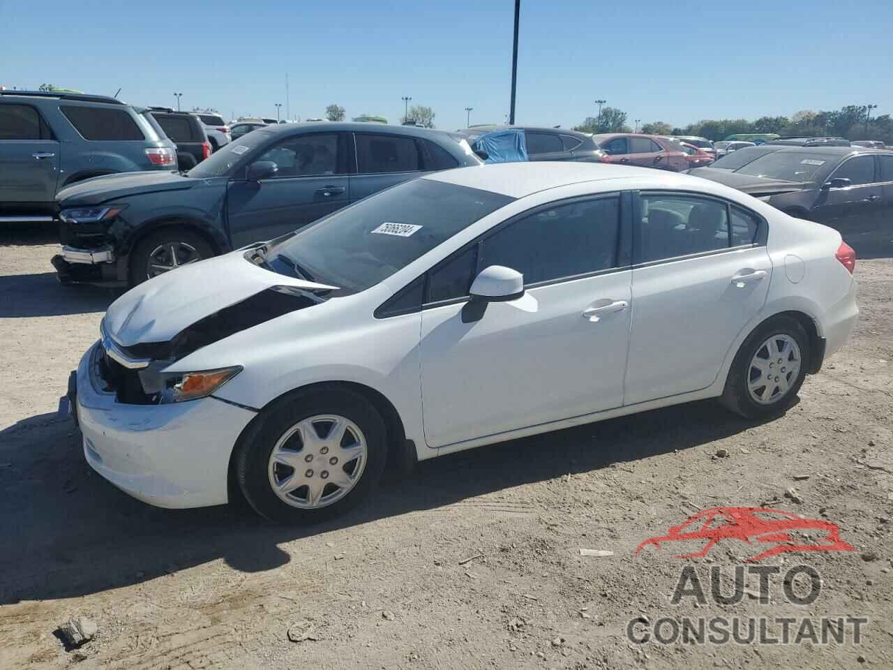 HONDA CIVIC 2012 - 2HGFB2F51CH309092
