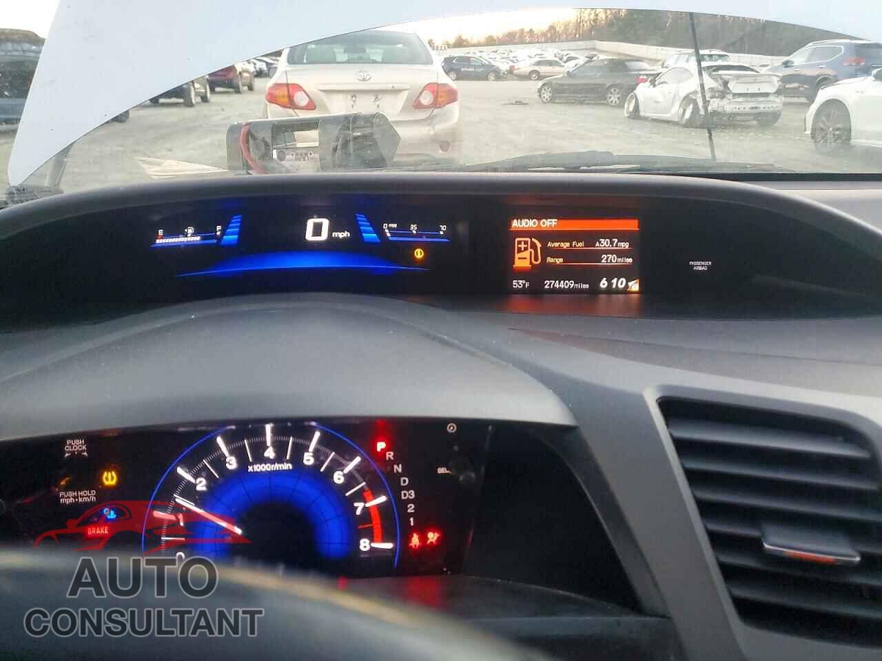 HONDA CIVIC 2012 - 19XFB2F97CE000465