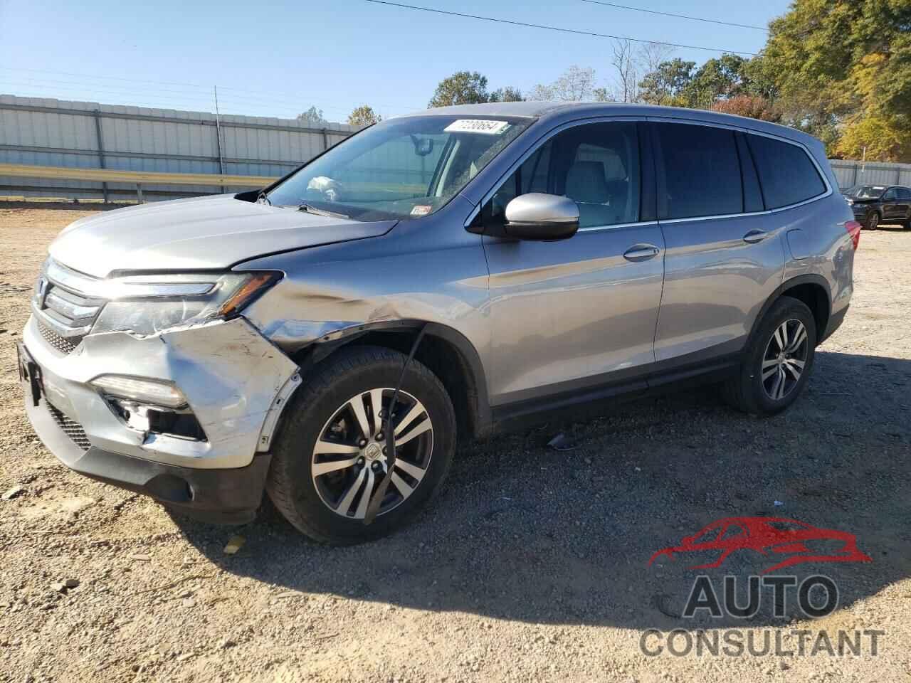 HONDA PILOT 2017 - 5FNYF5H55HB037704