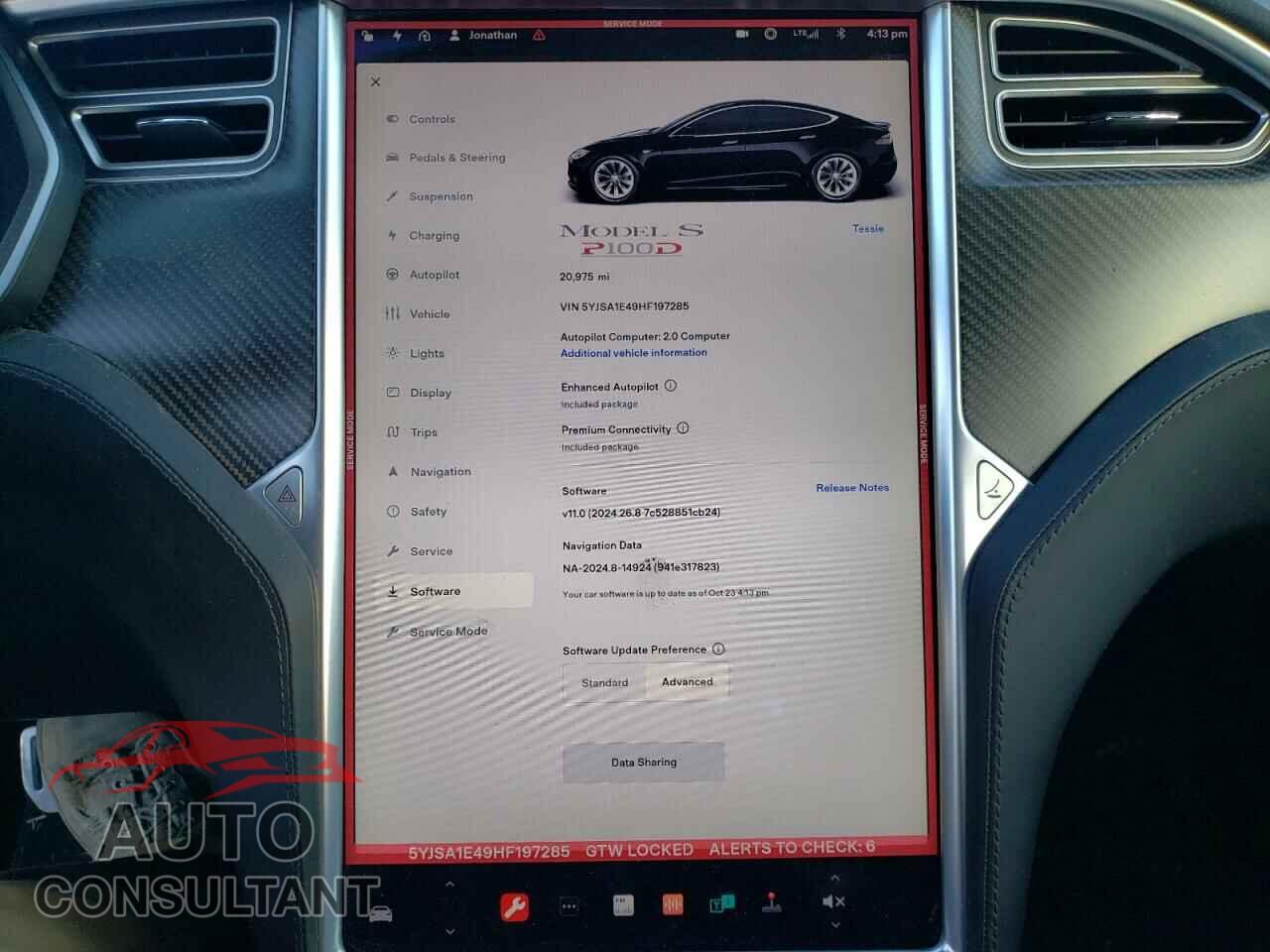 TESLA MODEL S 2017 - 5YJSA1E49HF197285