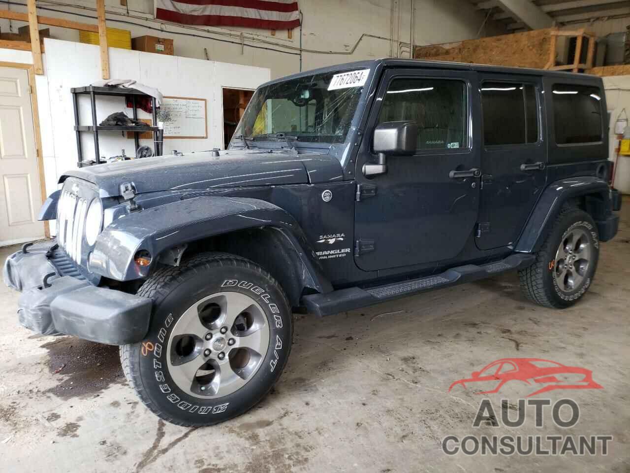 JEEP WRANGLER 2017 - 1C4BJWEG0HL558035