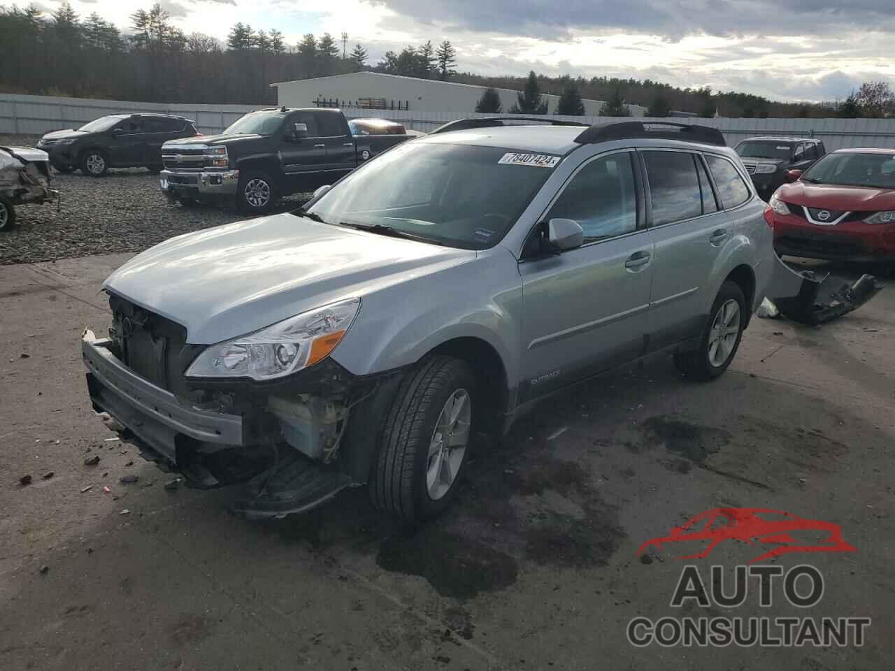 SUBARU OUTBACK 2014 - 4S4BRBCC0E3275451