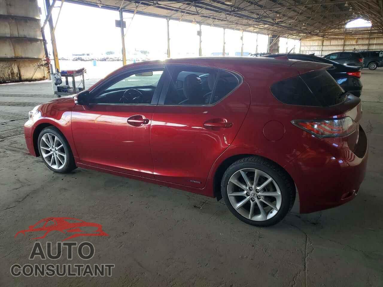 LEXUS CT 200 2012 - JTHKD5BH1C2074516