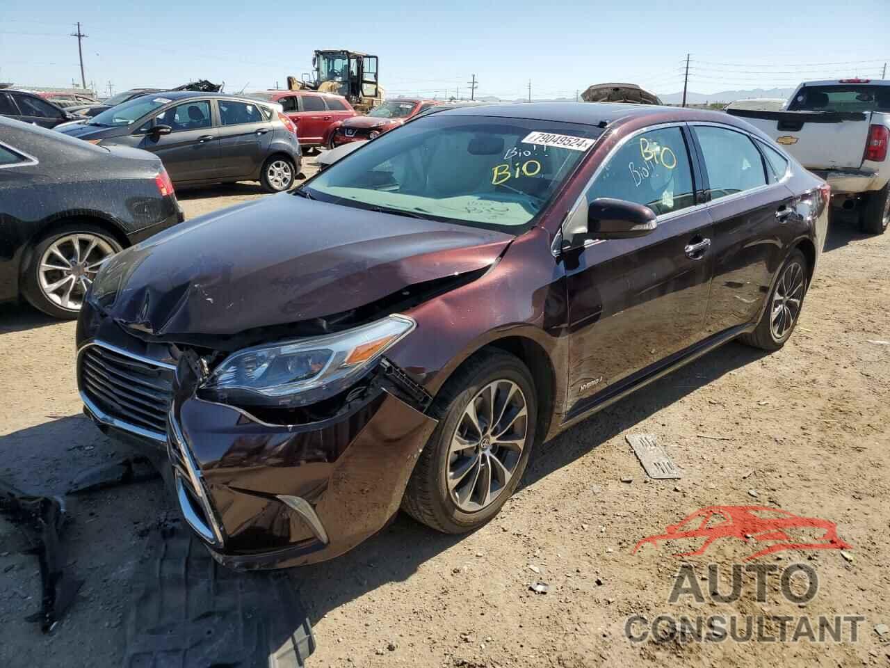 TOYOTA AVALON 2016 - 4T1BD1EB7GU056612