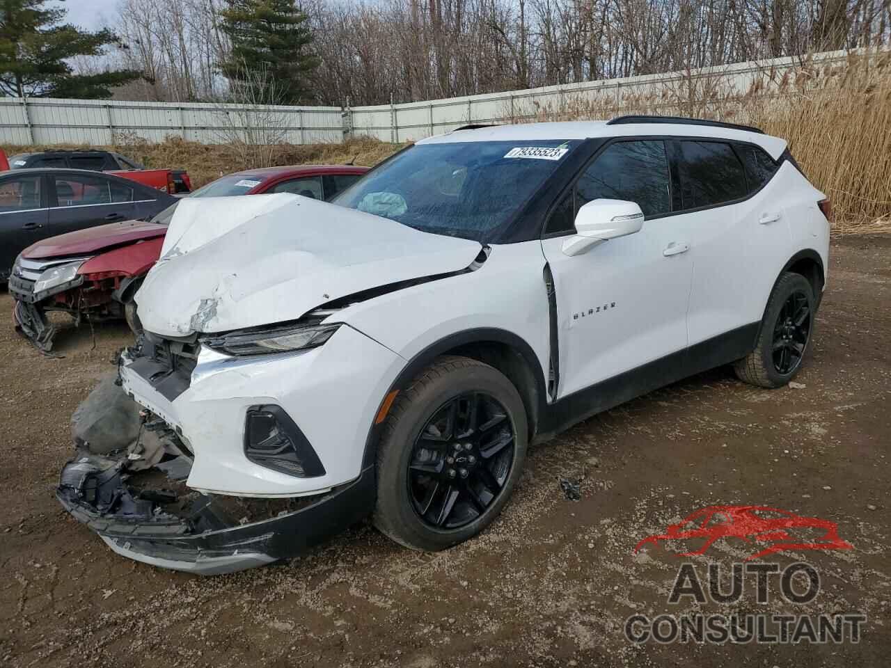 CHEVROLET BLAZER 2019 - 3GNKBBRA7KS574589