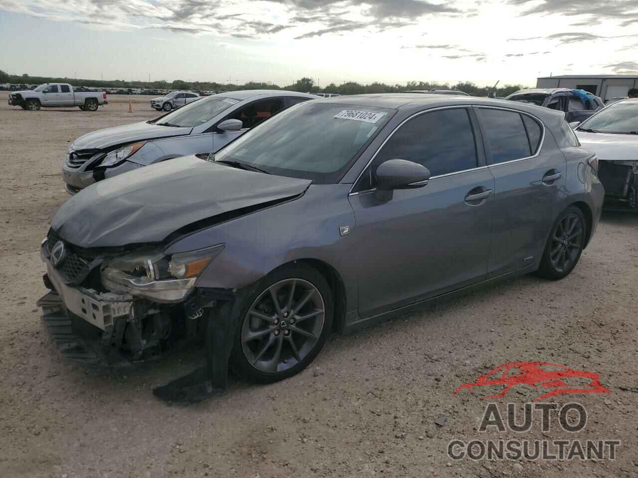 LEXUS CT 200 2012 - JTHKD5BH9C2064896