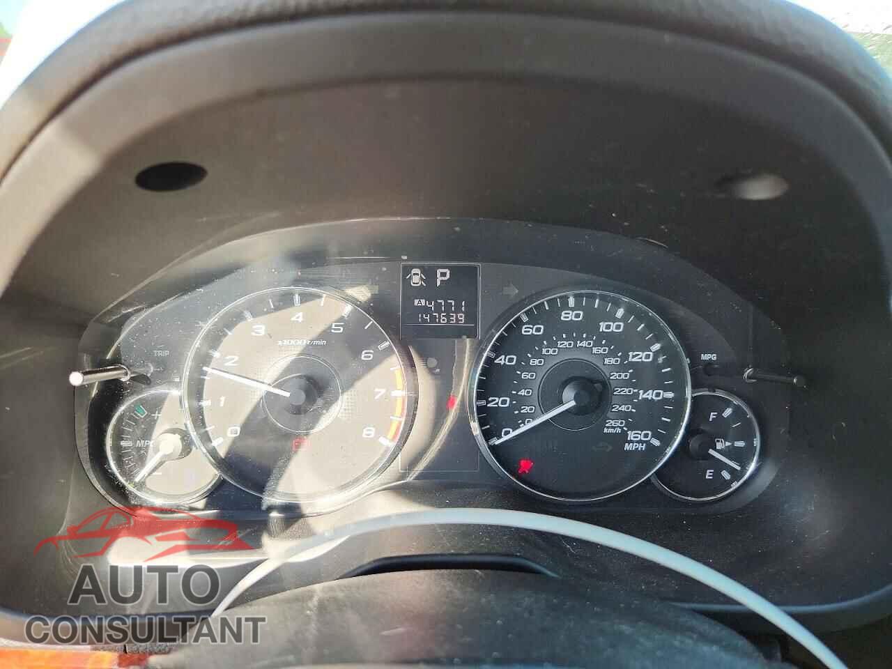 SUBARU OUTBACK 2012 - 4S4BRDLC2C2303233