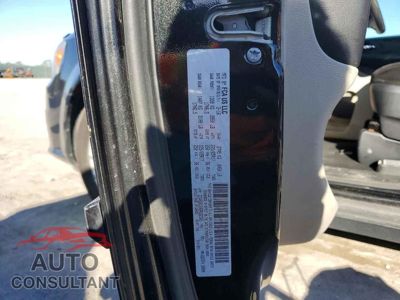 DODGE CARAVAN 2016 - 2C4RDGCG4GR322301