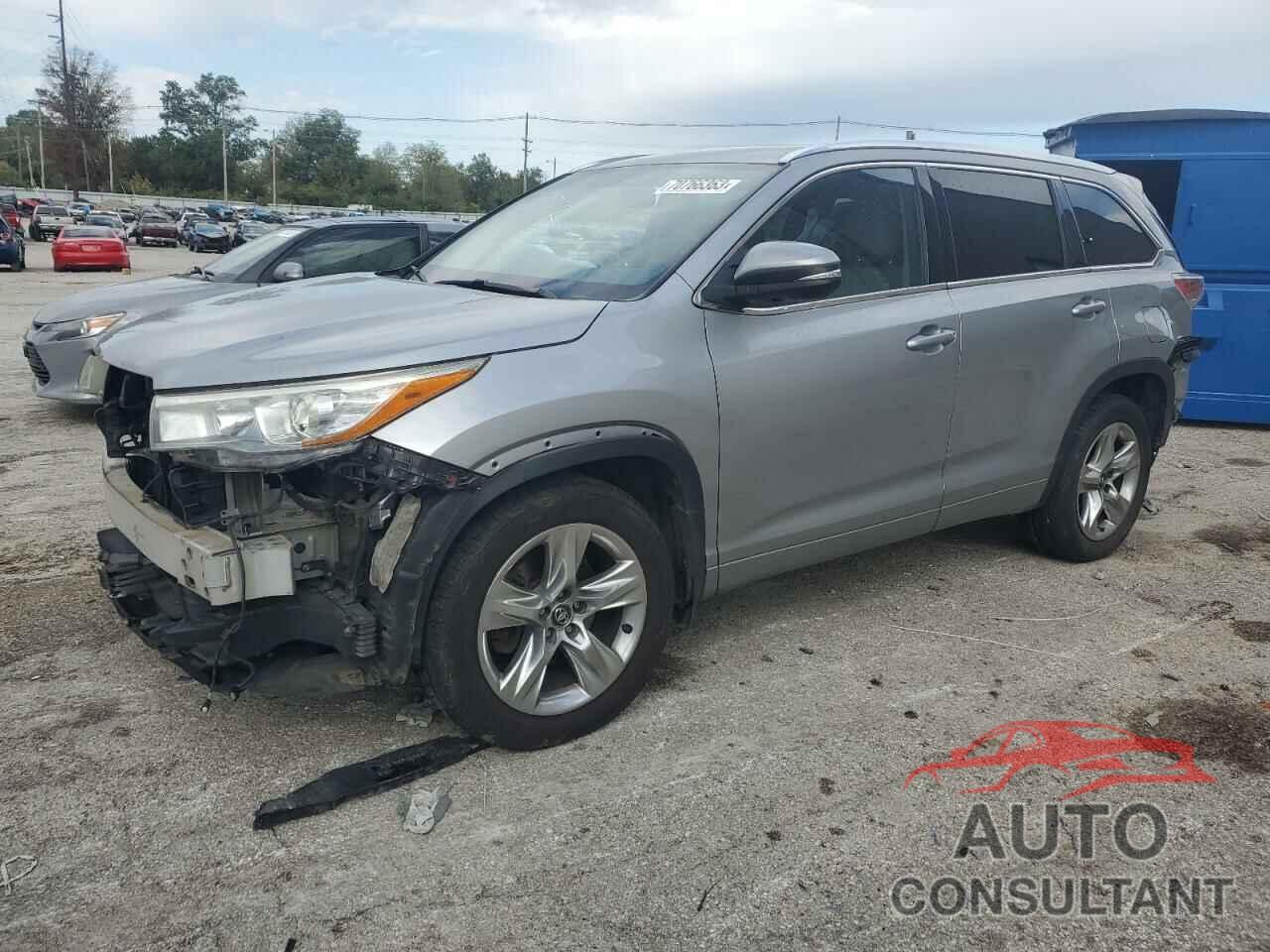 TOYOTA HIGHLANDER 2016 - 5TDDKRFH2GS290780