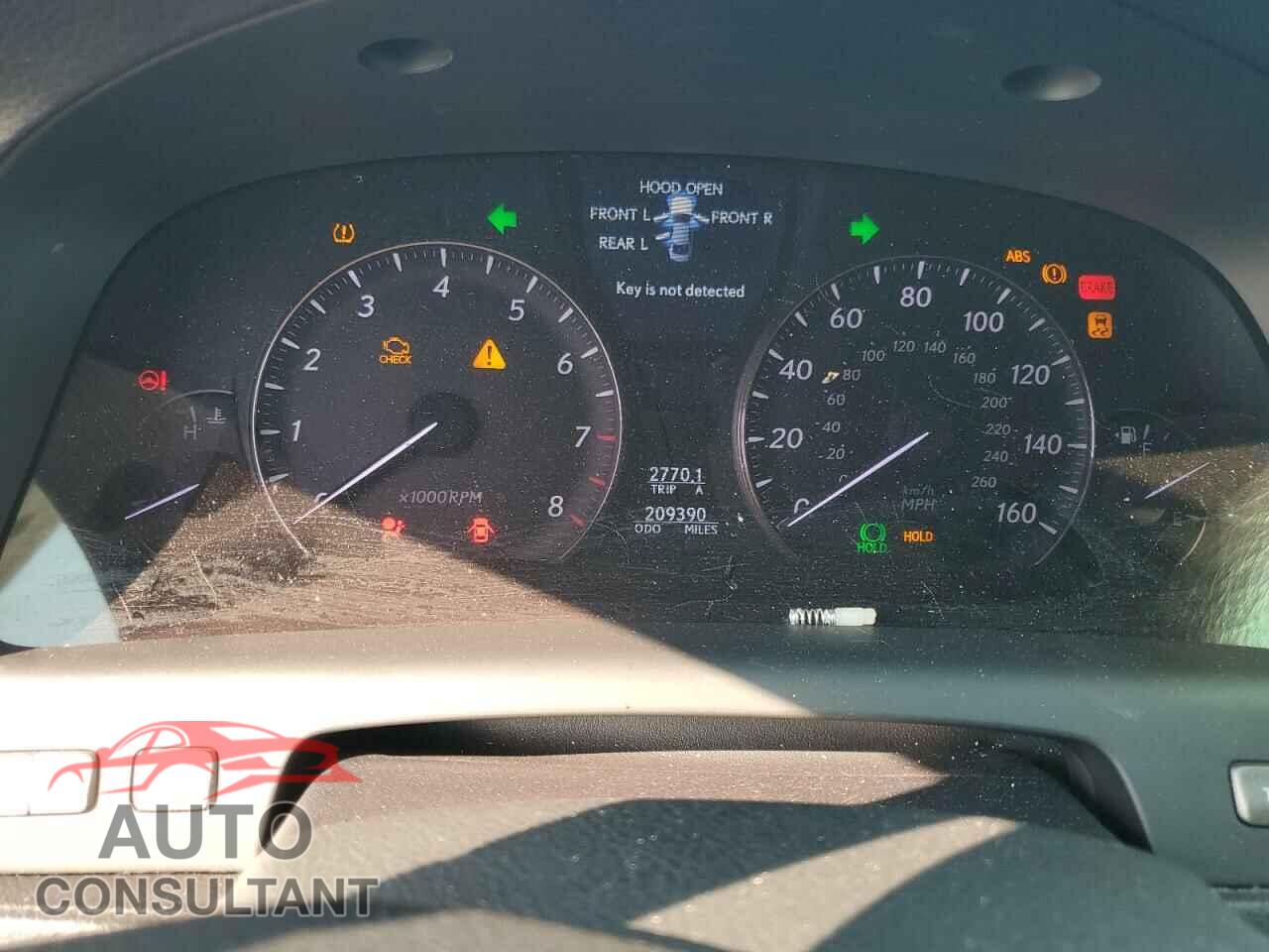 LEXUS LS460 2011 - JTHGL5EF5B5043513