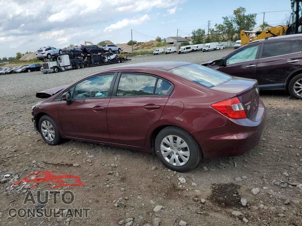 HONDA CIVIC 2012 - 2HGFB2F51CH540803