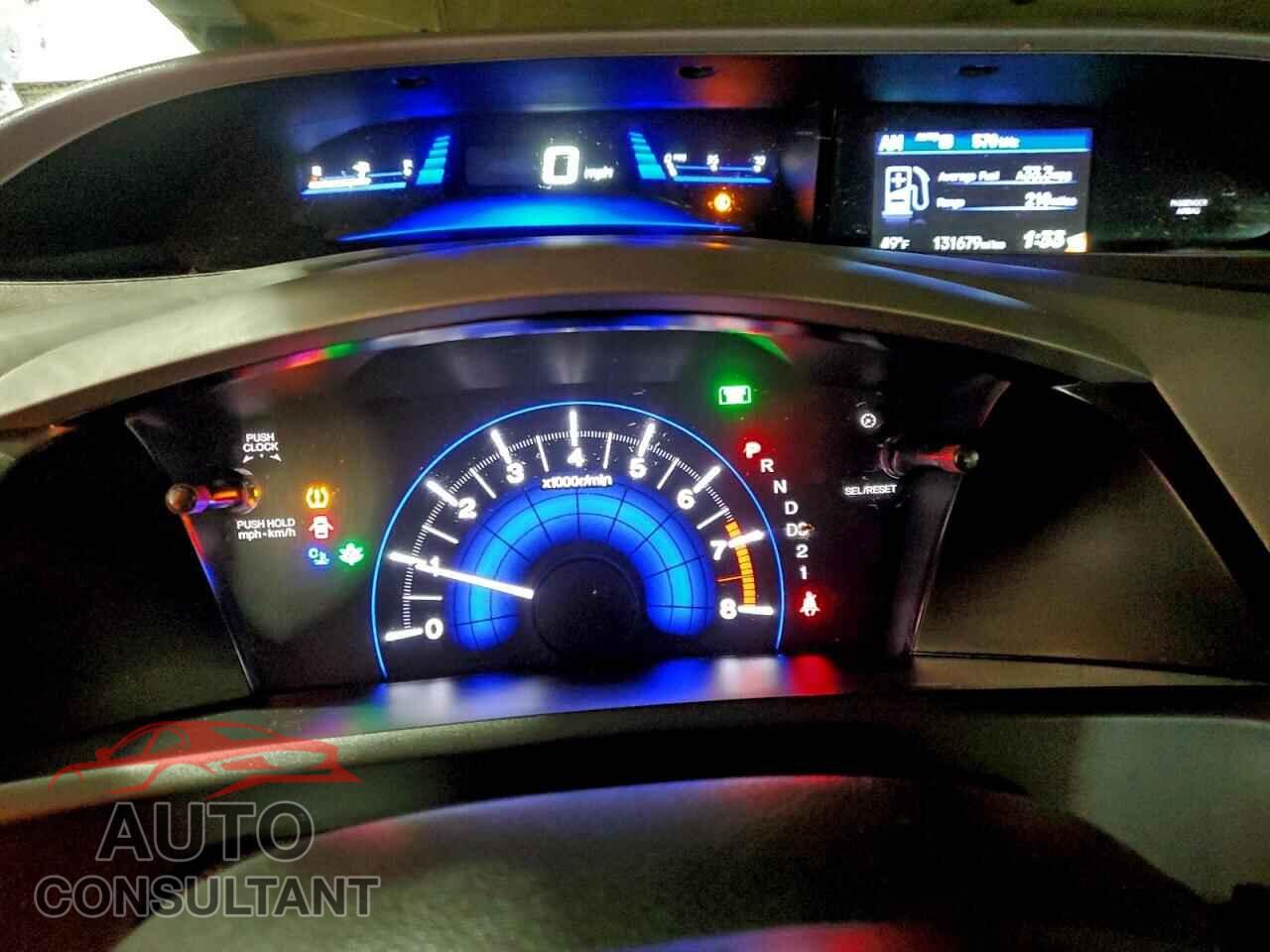 HONDA CIVIC 2012 - 19XFB2F89CE346654
