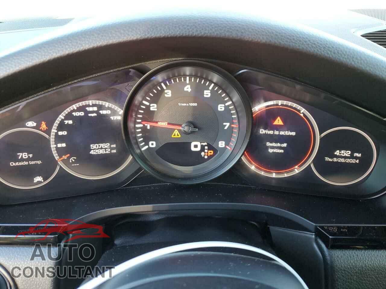 PORSCHE CAYENNE 2020 - WP1AA2AY2LDA09974