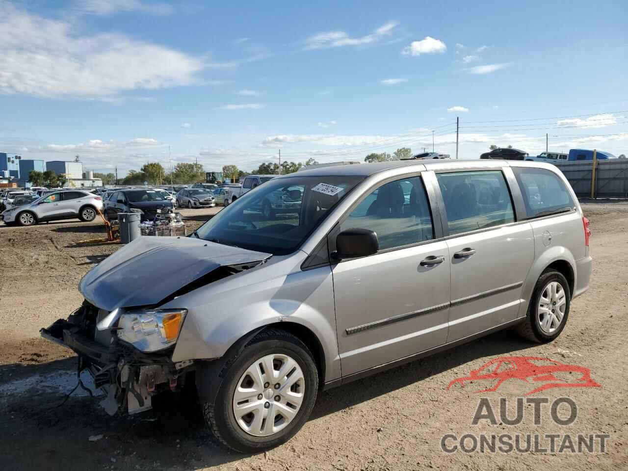 DODGE CARAVAN 2016 - 2C4RDGBG7GR103169