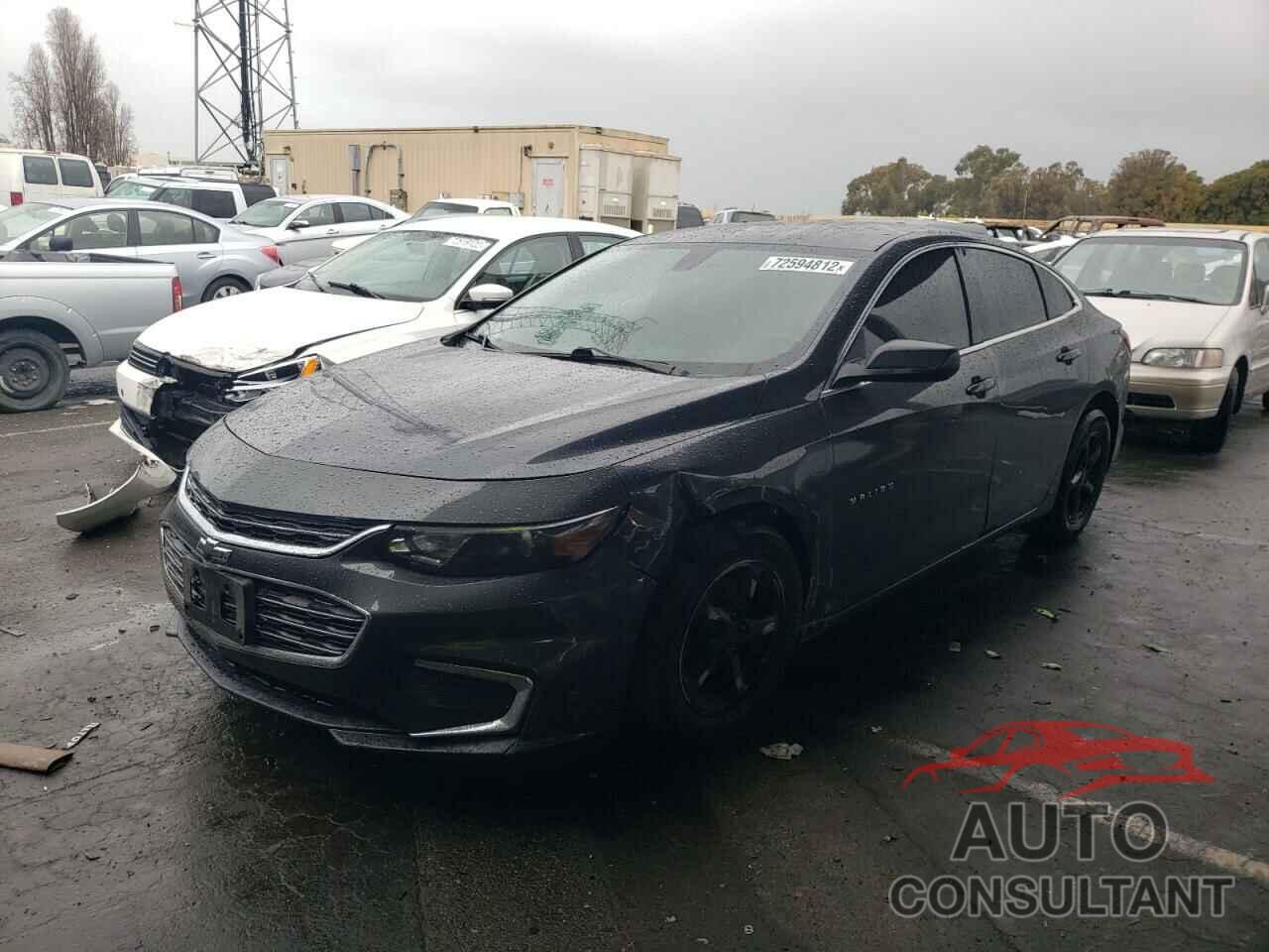CHEVROLET MALIBU 2017 - 1G1ZB5ST9HF274014