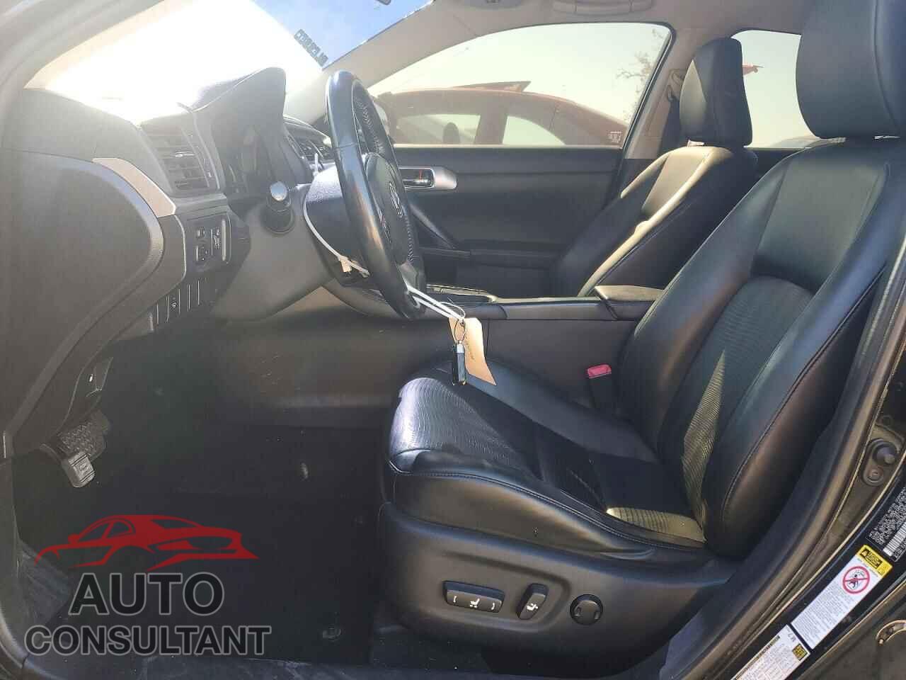 LEXUS CT 200 2012 - JTHKD5BH5C2099712