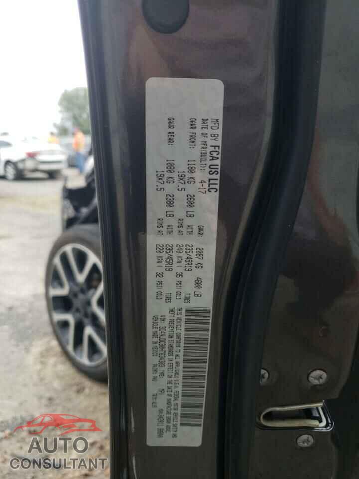 JEEP COMPASS 2017 - 3C4NJDCB0HT634303