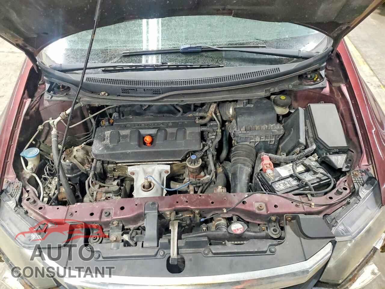 HONDA CIVIC 2012 - 19XFB2F86CE022402