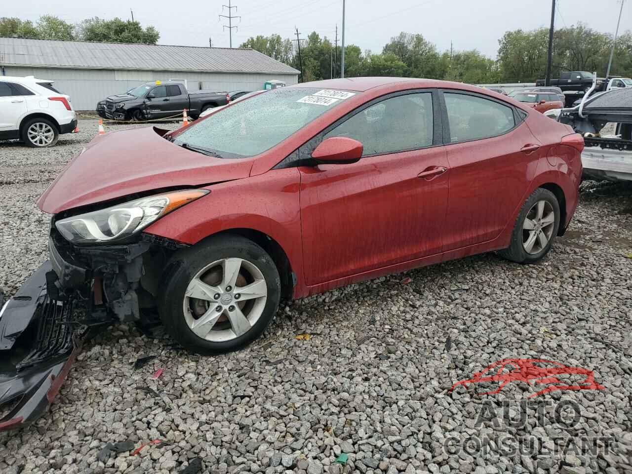 HYUNDAI ELANTRA 2013 - KMHDH4AE9DU497040