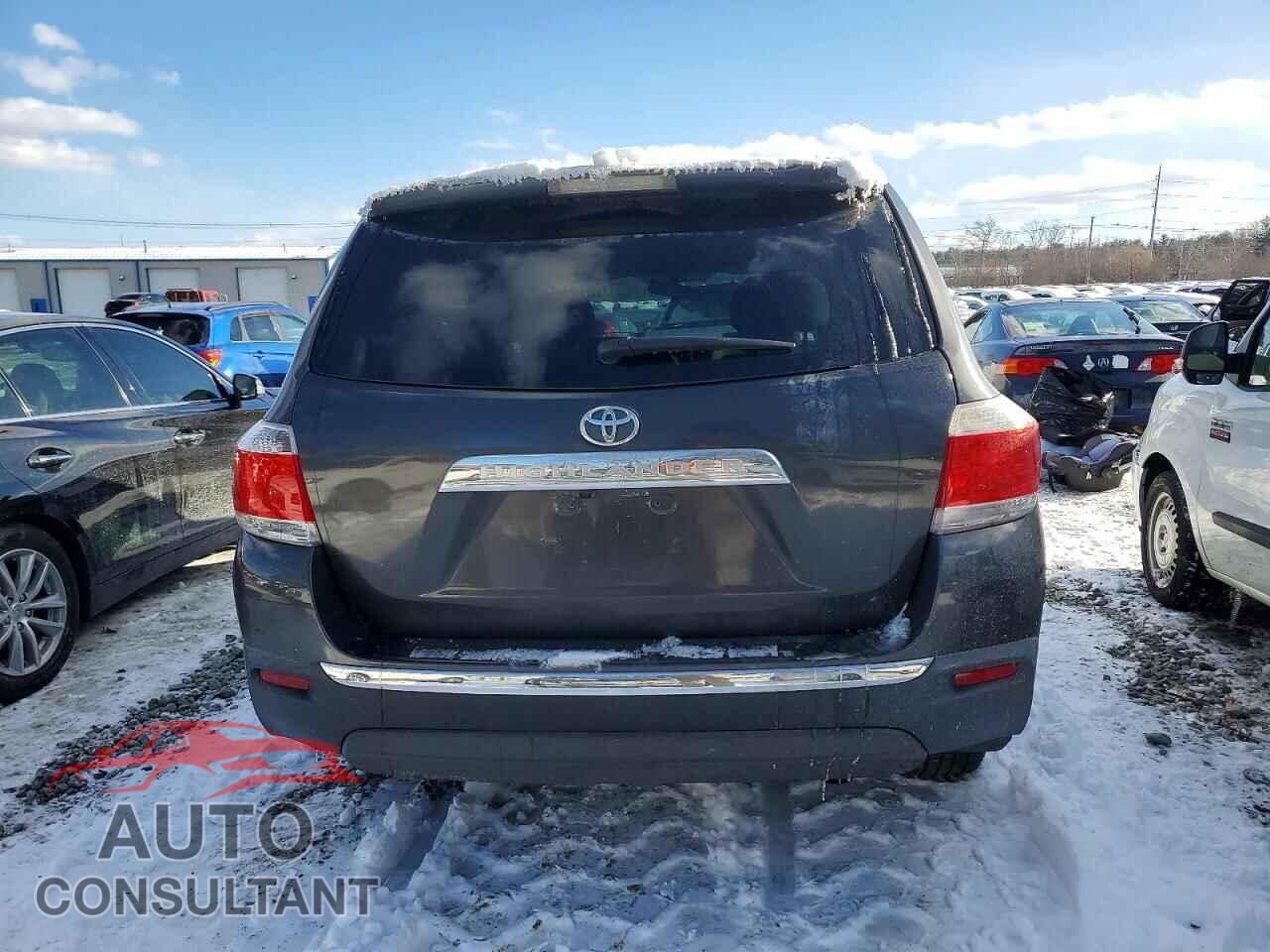 TOYOTA HIGHLANDER 2012 - 5TDZA3EH2CS020210