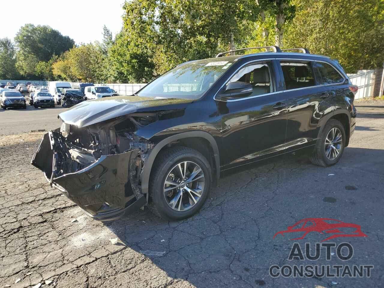 TOYOTA HIGHLANDER 2016 - 5TDJKRFH2GS352858