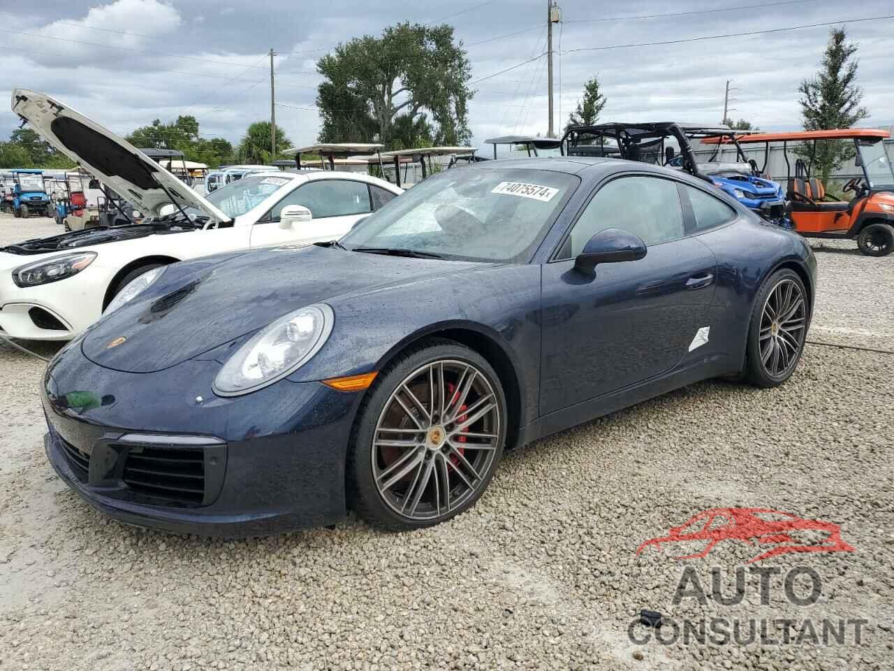 PORSCHE 911 2017 - WP0AB2A93HS123587