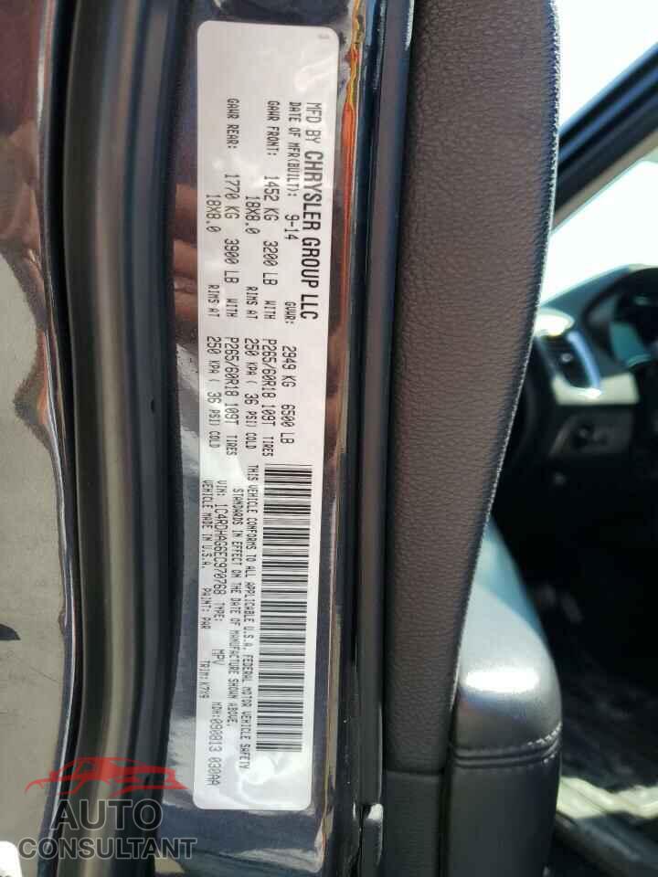 DODGE DURANGO 2014 - 1C4RDHAG6EC970768